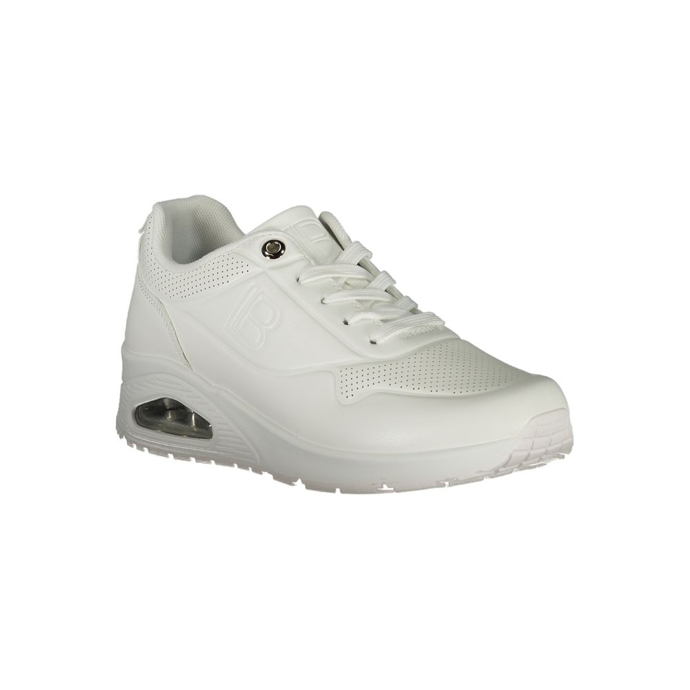 Laura Biagiotti Witte Polyester Dames Sneaker