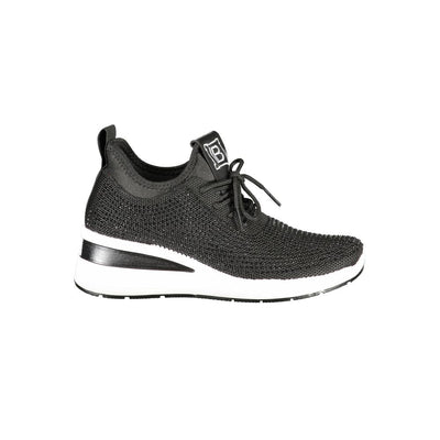 Laura Biagiotti Zwarte Polyester Dames Sneaker