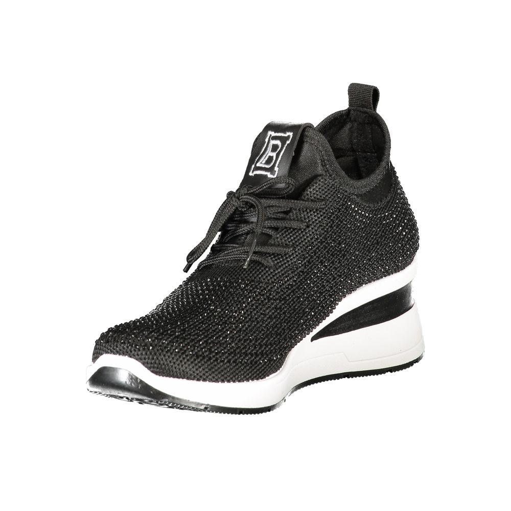 Laura Biagiotti Zwarte Polyester Dames Sneaker