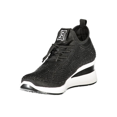 Laura Biagiotti Zwarte Polyester Dames Sneaker