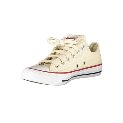 Converse beige katoenen damessneaker