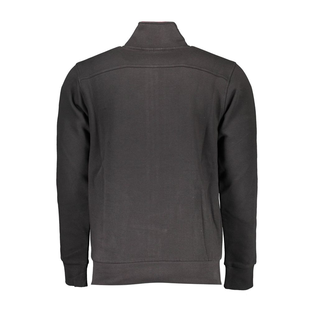 Pull homme en coton noir US Grand Polo