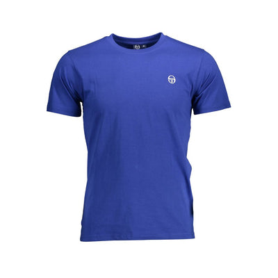 Sergio Tacchini Blauw Katoenen Heren T-shirt