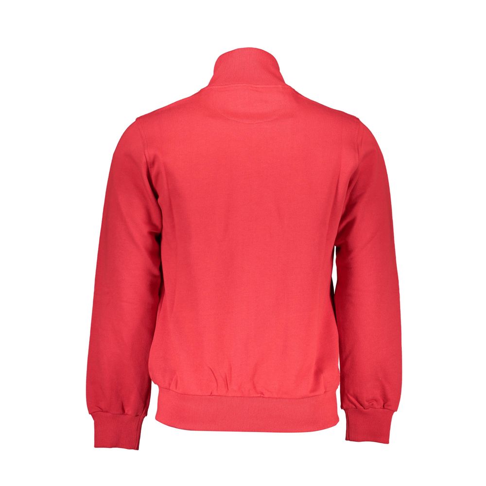 Pull homme en coton rouge La Martina