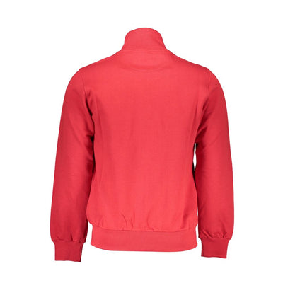 Pull homme en coton rouge La Martina