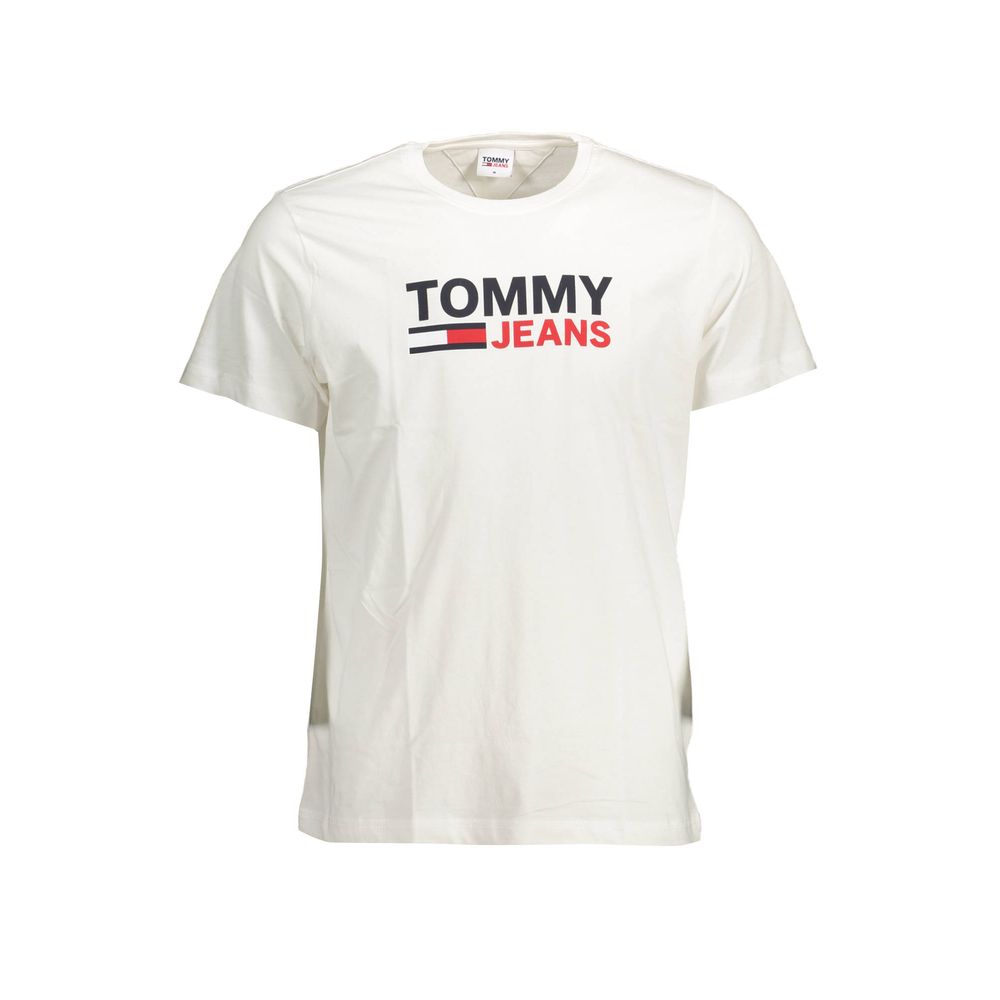 T-shirt en coton blanc Tommy Hilfiger