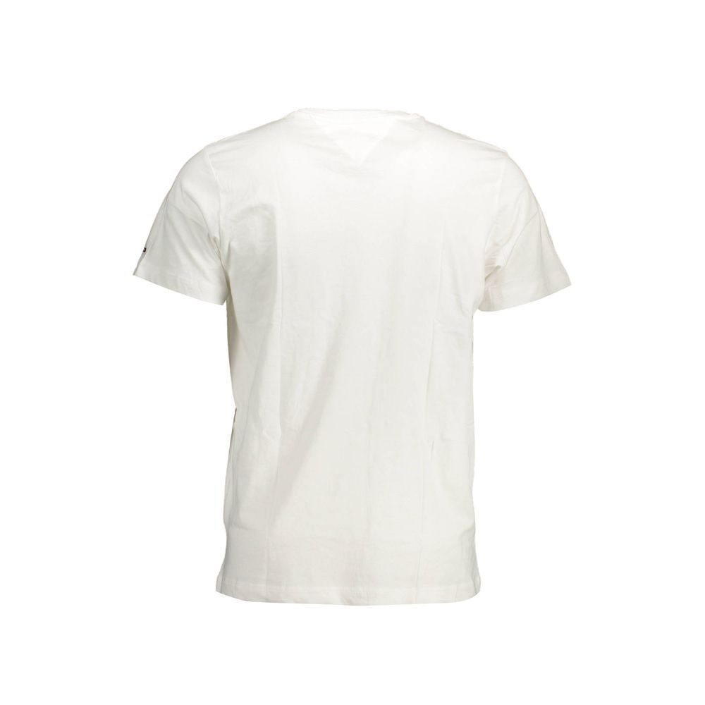 T-shirt en coton blanc Tommy Hilfiger