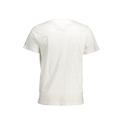 T-shirt en coton blanc Tommy Hilfiger