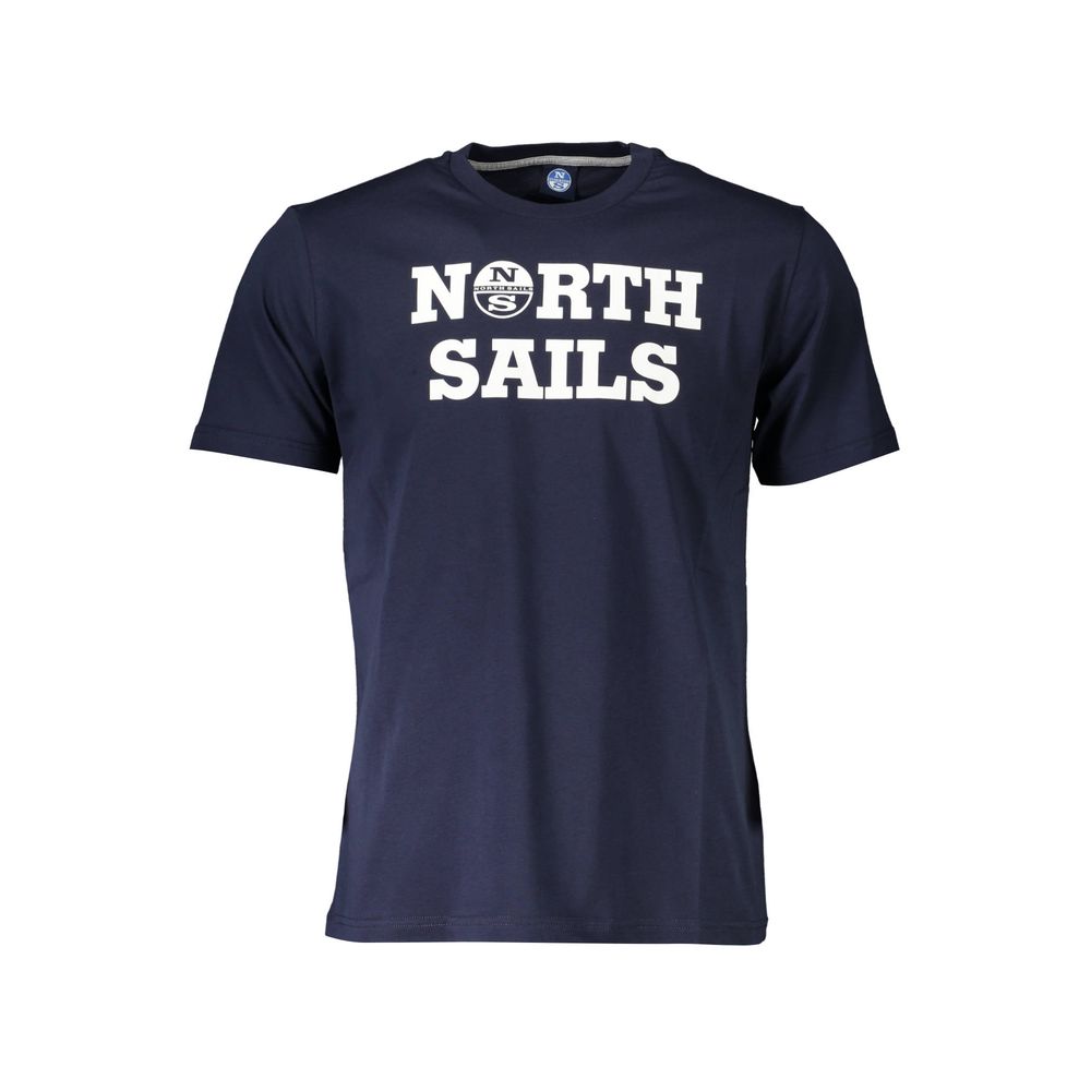 North Sails Blauw Katoenen Heren T-shirt