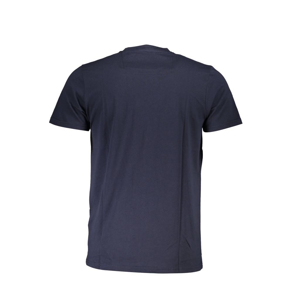 Cavalli Class Blauw Katoenen Heren T-shirt
