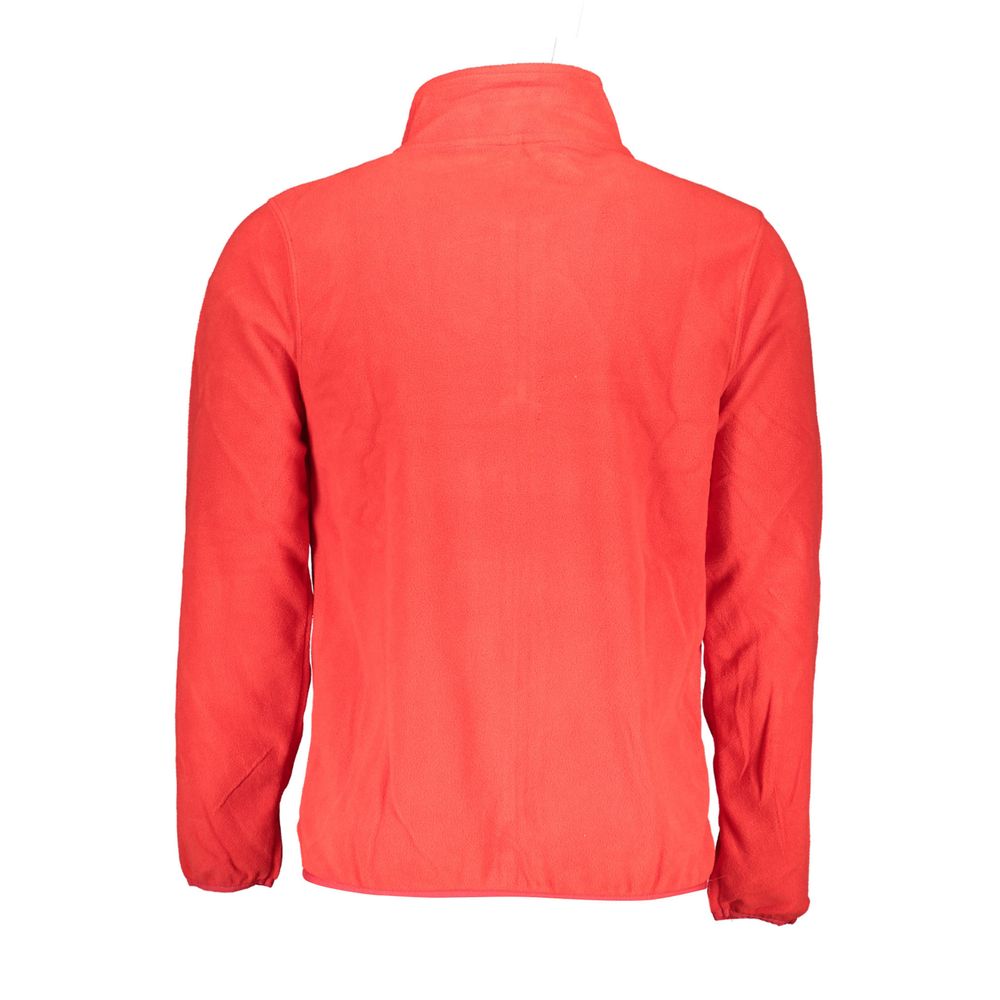 Pull homme en polyester rouge Norvège 1963