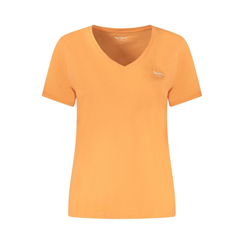 Hauts et t-shirts en coton orange Pepe Jeans
