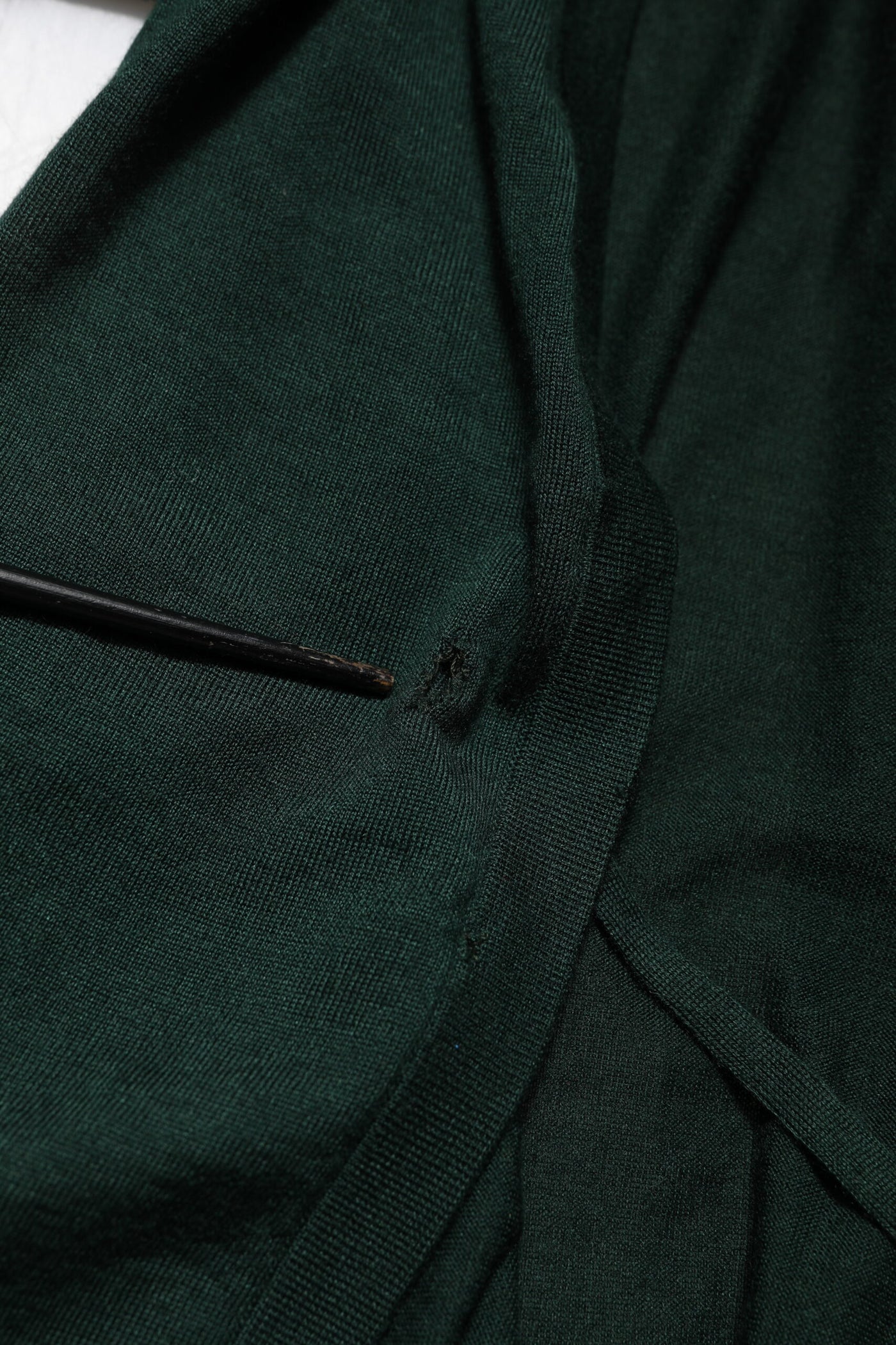 Dolce &amp; Gabbana donkergroene kasjmier zijden cardigan trui