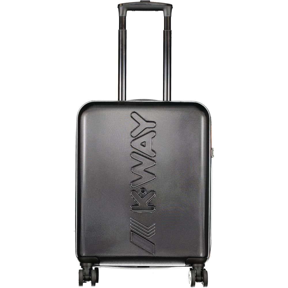 Valise et sac de voyage en plastique noir K-WAY