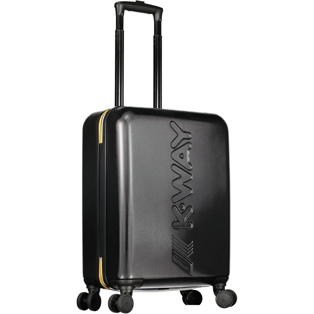 Valise et sac de voyage en plastique noir K-WAY