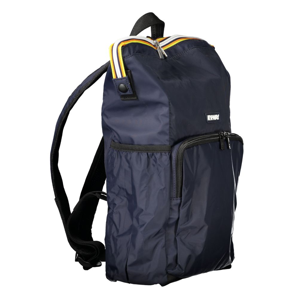 Sac à dos K-WAY en polyamide bleu