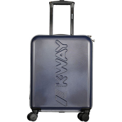 Valise et voyage en plastique bleu K-WAY