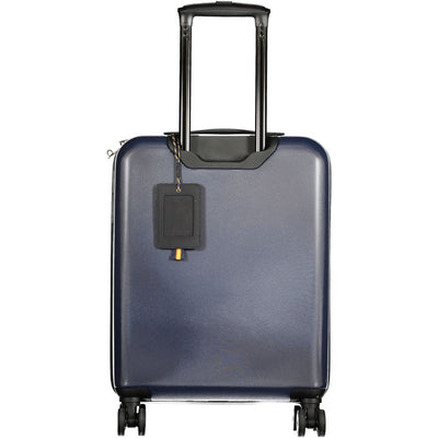 Valise et voyage en plastique bleu K-WAY