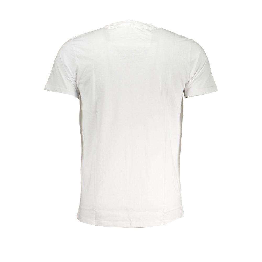 Camiseta de algodón blanca Cavalli Class