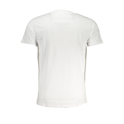 Camiseta de algodón blanca Cavalli Class