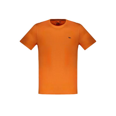 Harmont & Blaine Orange Cotton T-Shirt