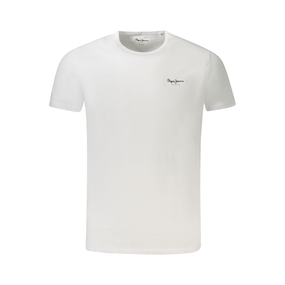 Pepe Jeans Wit Katoenen Heren T-shirt