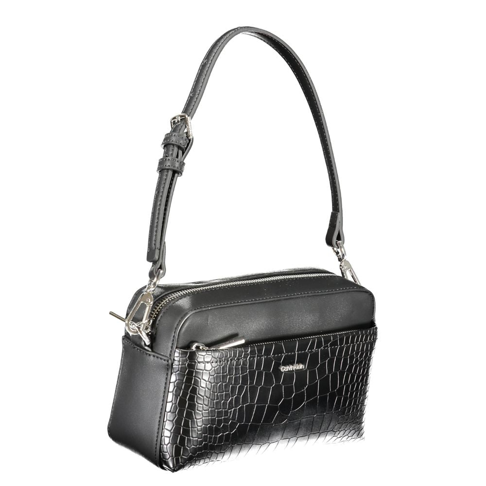 Sac à main en polyester noir Calvin Klein