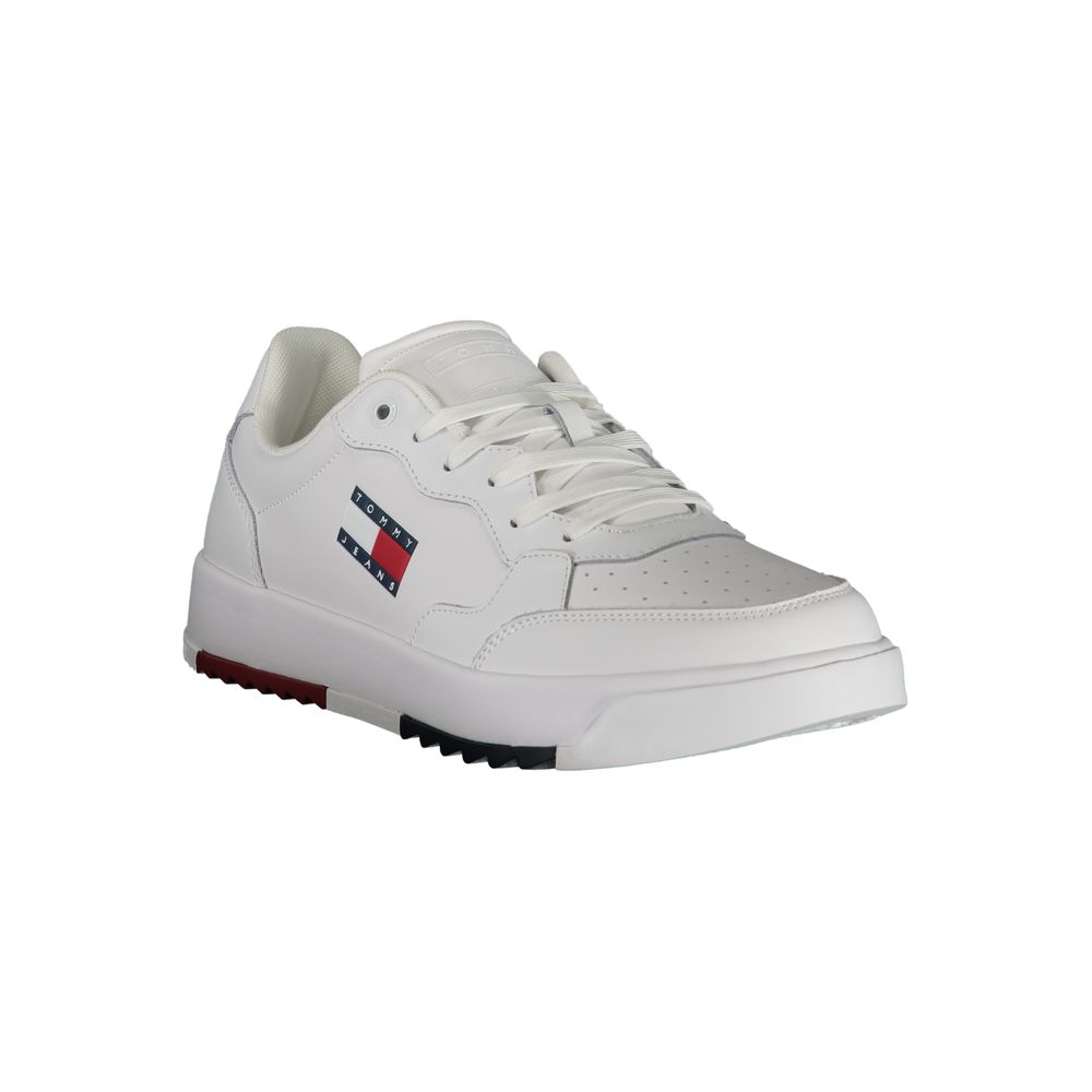 Tommy Hilfiger Witte Polyethyleen Heren Sneaker
