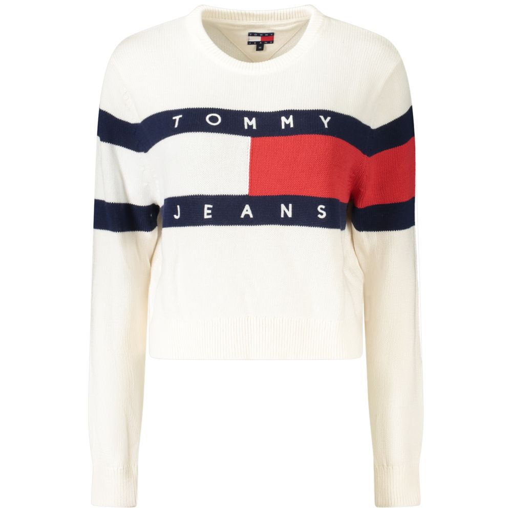 Tommy Hilfiger Witte Katoenen Damestrui
