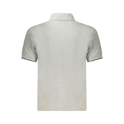 North Sails Brown Cotton Men Polo Shirt