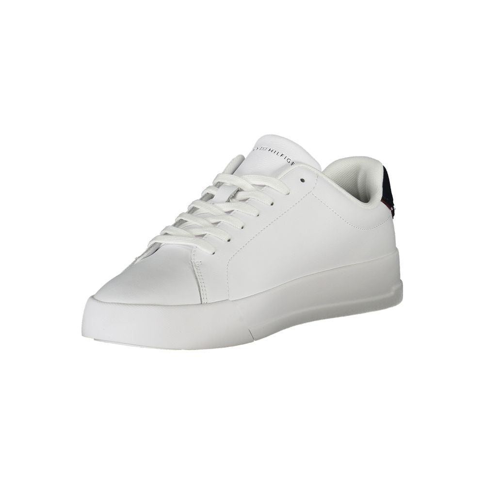 Tommy Hilfiger Witte Polyethyleen Heren Sneaker
