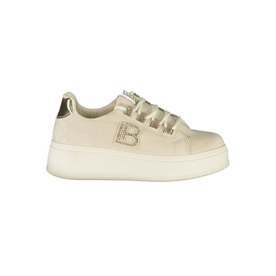 Laura Biagiotti Beige Polyester Dames Sneaker