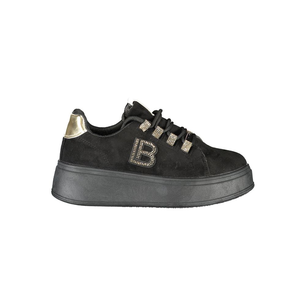 Laura Biagiotti Zwarte Polyester Dames Sneaker