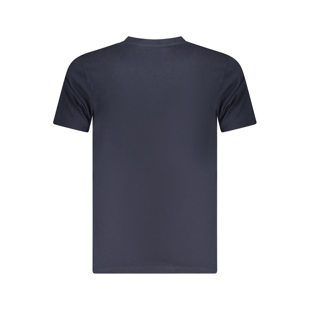Cavalli Class Blauw Katoenen Heren T-shirt