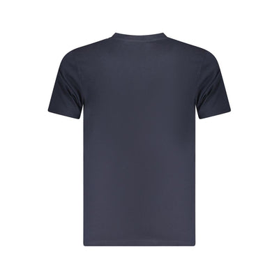 Cavalli Class Blauw Katoenen Heren T-shirt