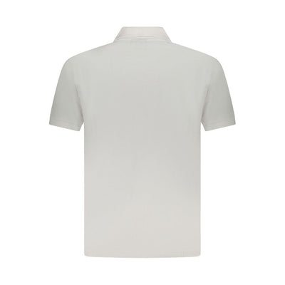 U.S. Grand Polo White Cotton Men Polo Shirt