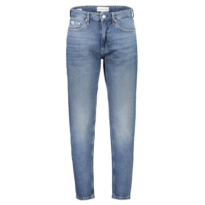 Calvin Klein Blauwe Katoenen Herenjeans