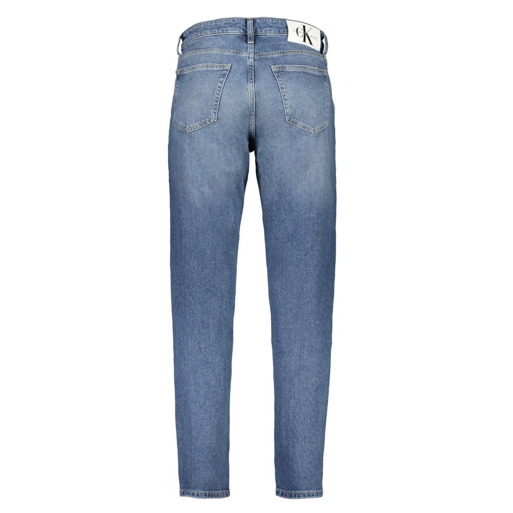 Calvin Klein Blauwe Katoenen Herenjeans