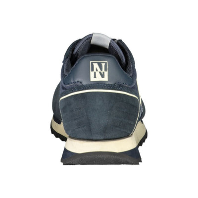 Napapijri Baskets à lacets sportives bleues élégantes