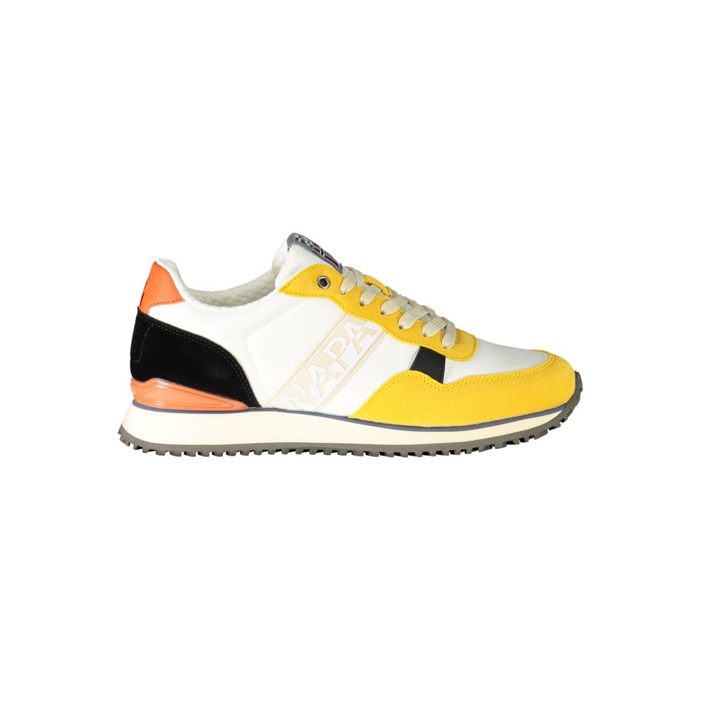 Napapijri gele polyester sneaker