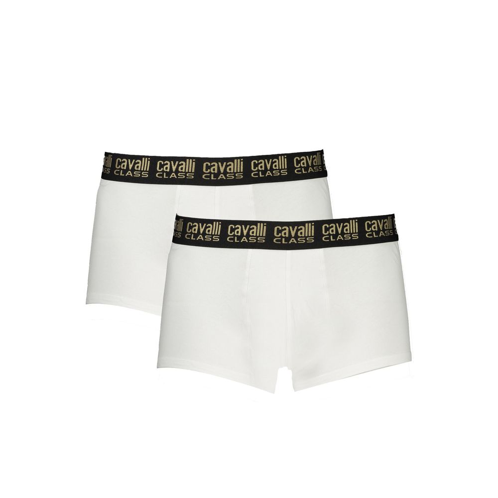Cavalli Class Witte Katoenen Heren Boxershorts