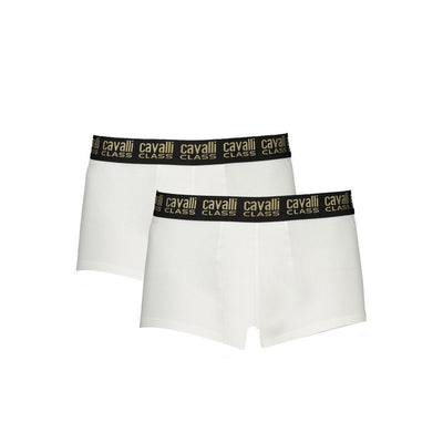 Cavalli Class Witte Katoenen Heren Boxershorts
