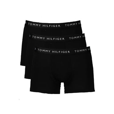 Tommy Hilfiger Zwarte Katoenen Heren Boxer