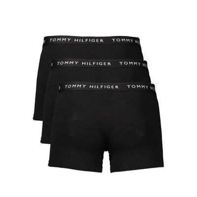 Tommy Hilfiger Zwarte Katoenen Heren Boxer