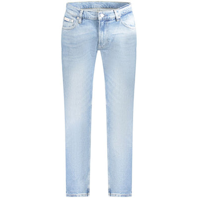 Calvin Klein lichtblauwe katoenen herenjeans