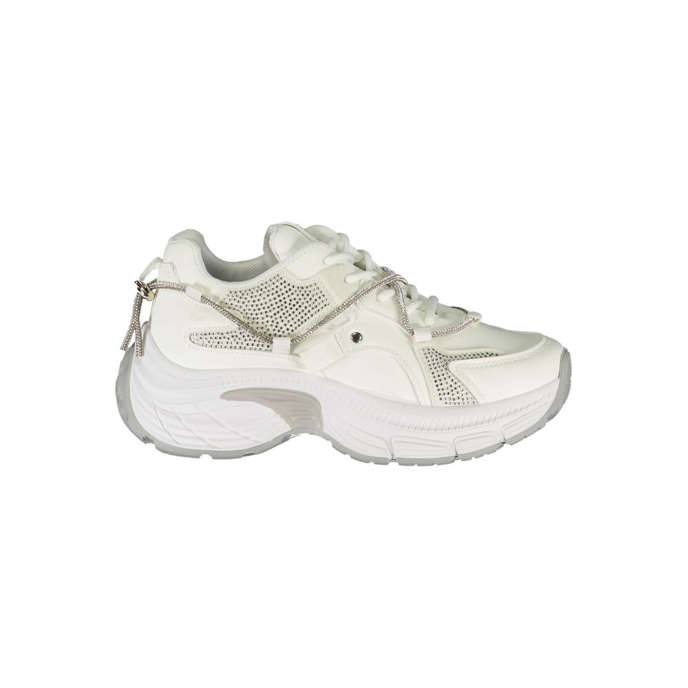Laura Biagiotti Witte Polyester Dames Sneaker