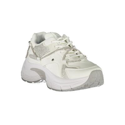 Laura Biagiotti Witte Polyester Dames Sneaker