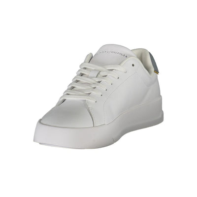 Tommy Hilfiger witte leren herensneaker