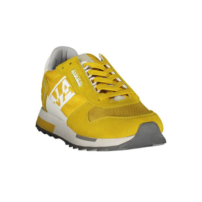 Napapijri geel leren heren sneaker