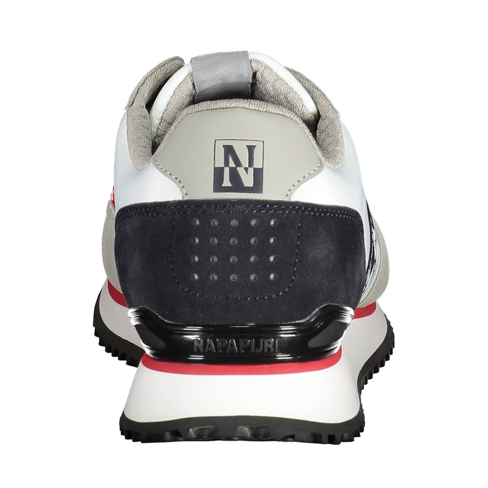 Napapijri Baskets blanches en polyester pour hommes
